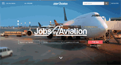 Desktop Screenshot of jobsinaviation.com